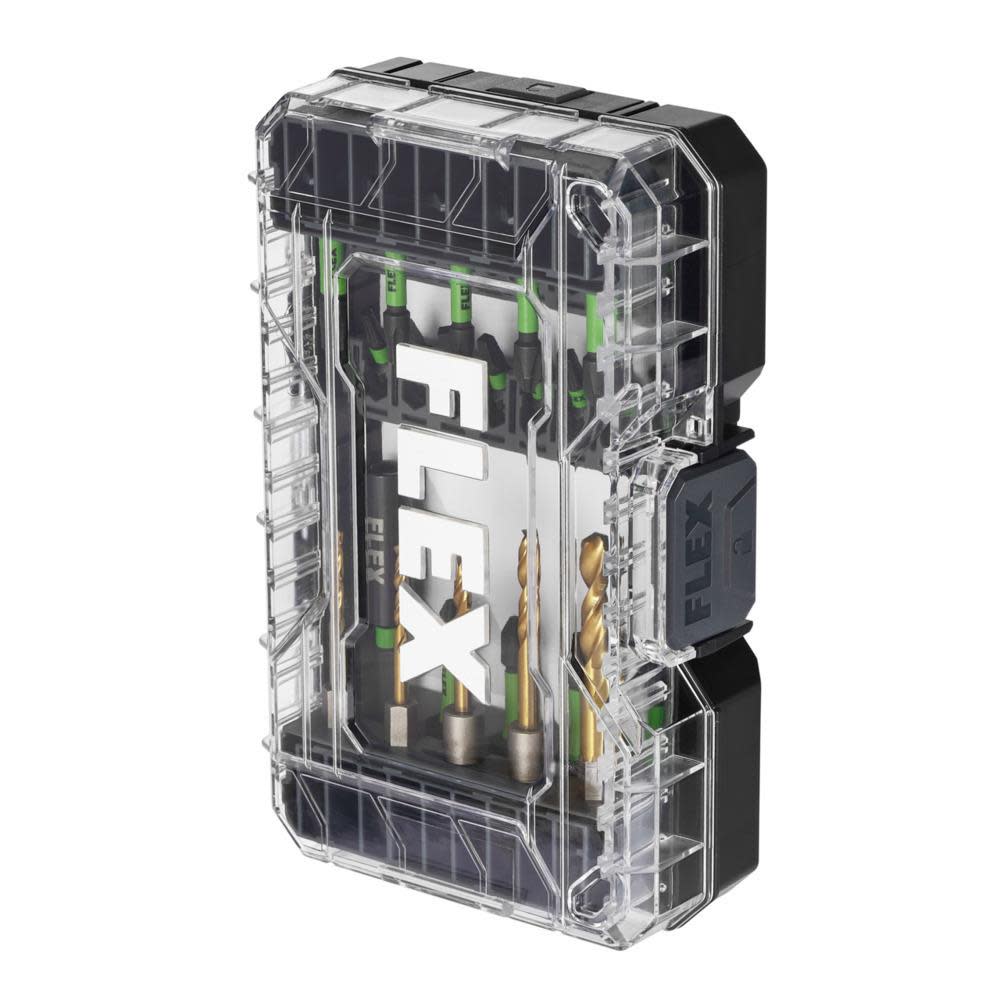 FLEX 31 Pc. Impact Drill and Drive Bit Set - Ascmtools