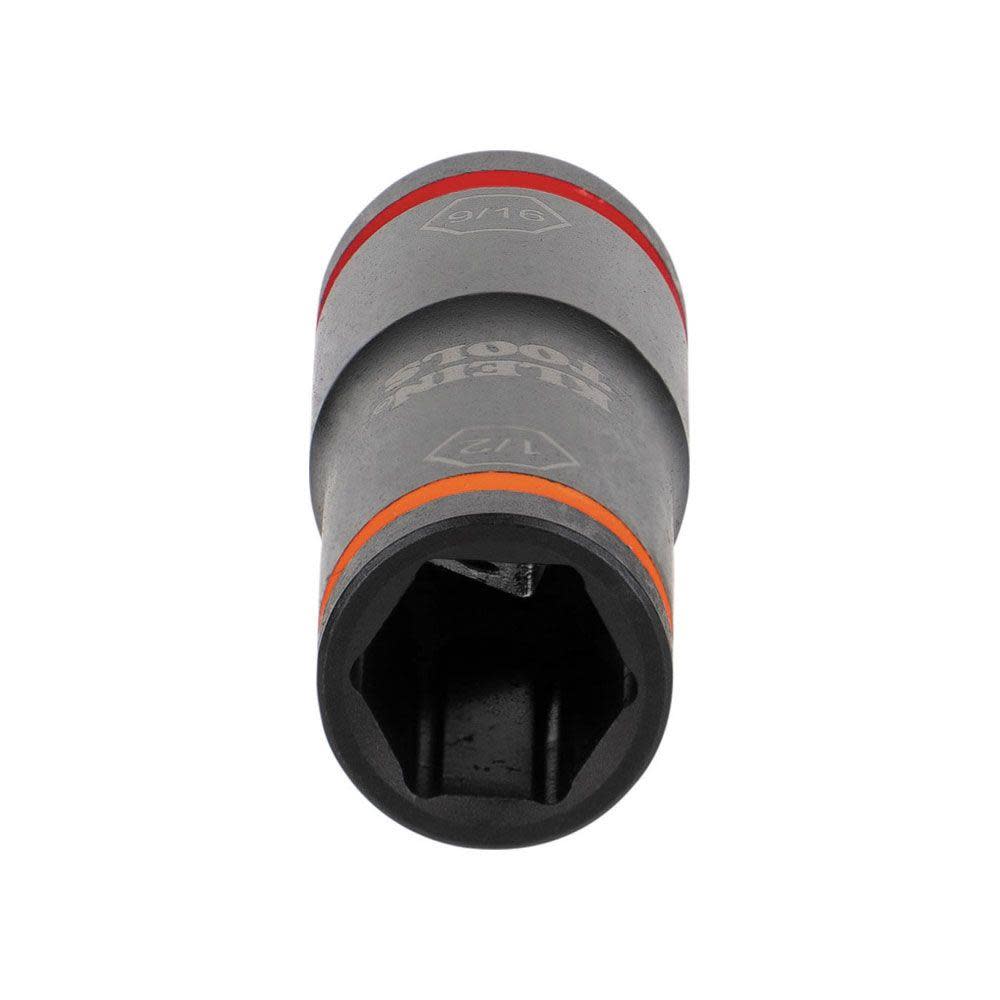 Klein Tools Flip Impact Socket 9/16″ X 1/2″ - Ascmtools