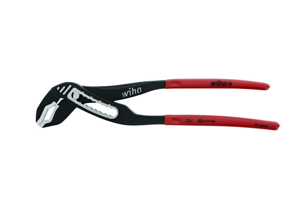 Wiha Classic Grip V Jaw Tongue & Groove Pliers 10″ - Ascmtools