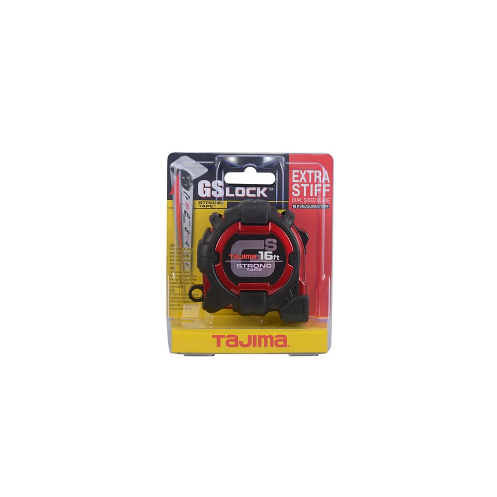 Tajima 16 Ft. x 1 In. Extra Stiff Dual Sided Blade Measure Tape - Ascmtools