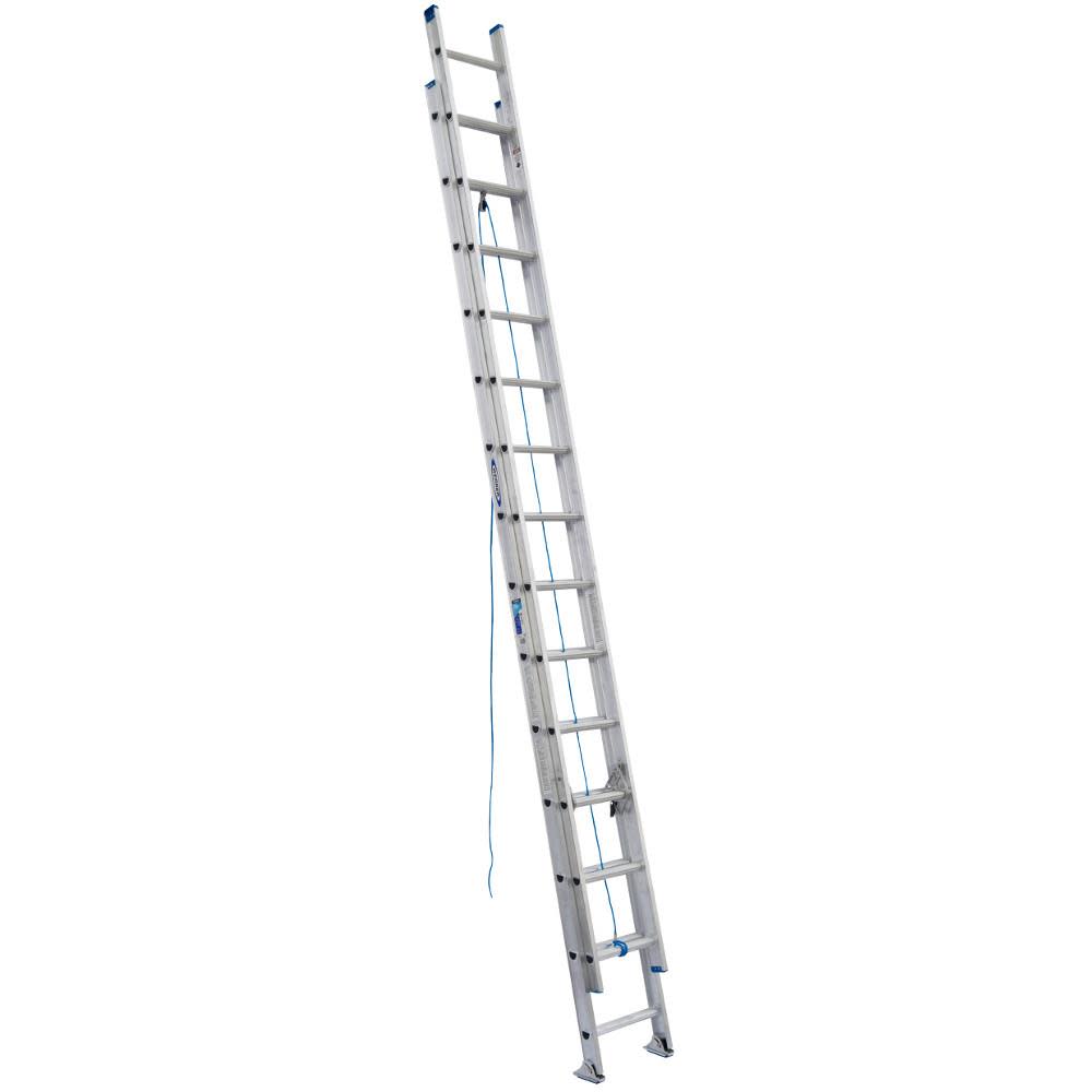Werner 28 Ft. Type I Aluminum Extension Ladder - Ascmtools