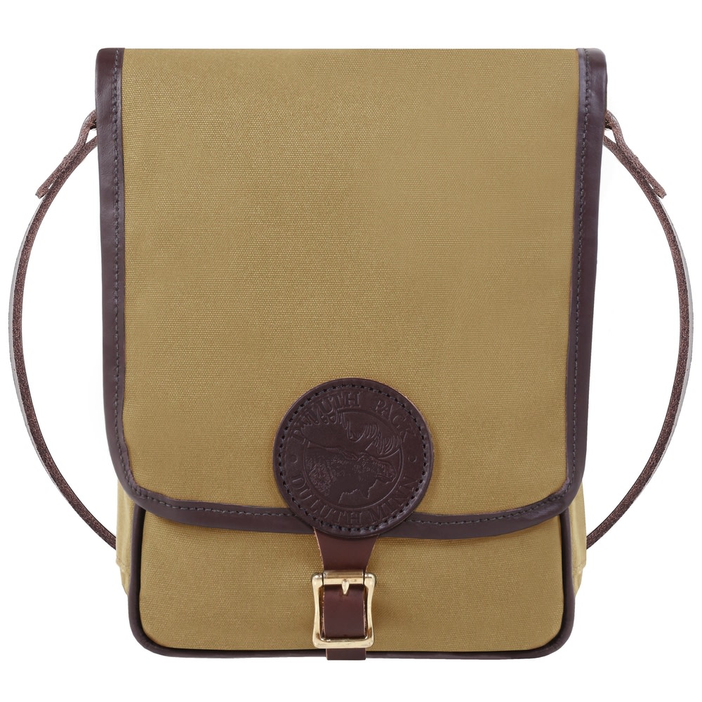 Duluth Pack Haversack with Leather Trim – Khaki - Ascmtools