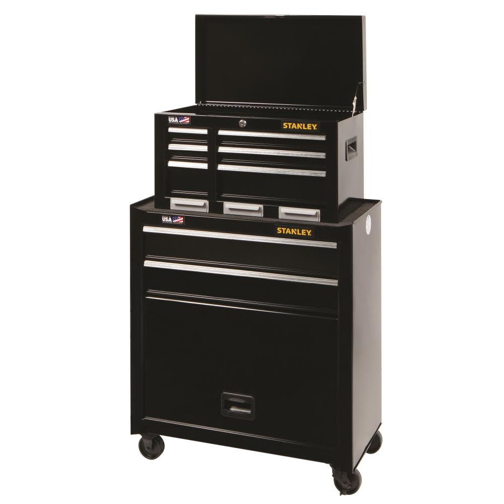Stanley 26 in. 5-Drawer Tool Chest and Cabinet - Ascmtools