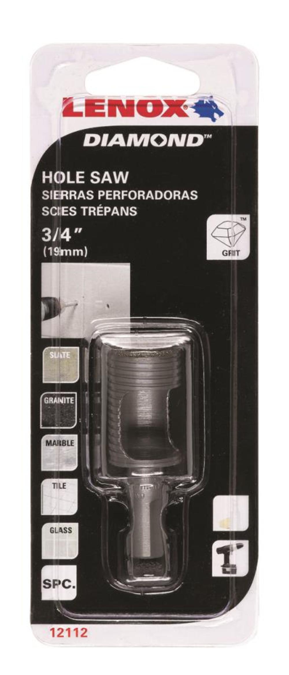 Lenox 3/4 In. Diamond Drill/Hole Saw - Ascmtools