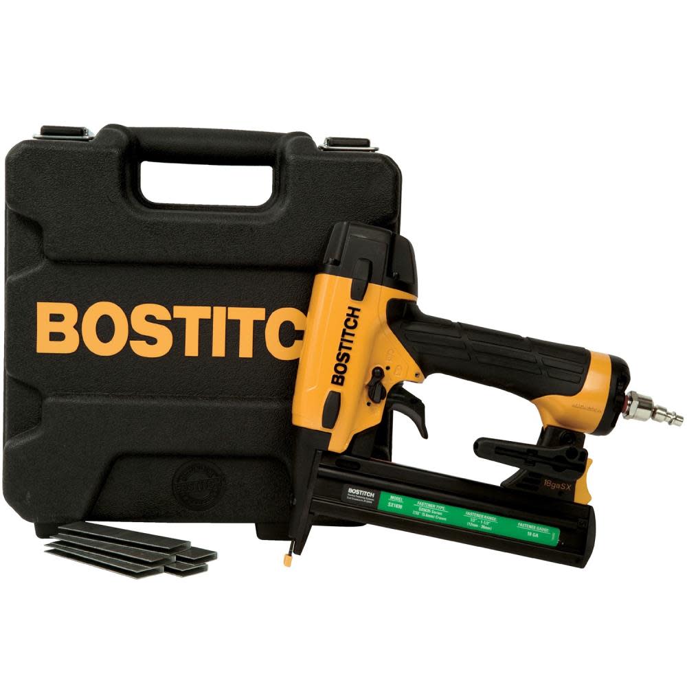 Bostitch 1-1/2 In. 18 GA Narrow Crown Finish Stapler - Ascmtools