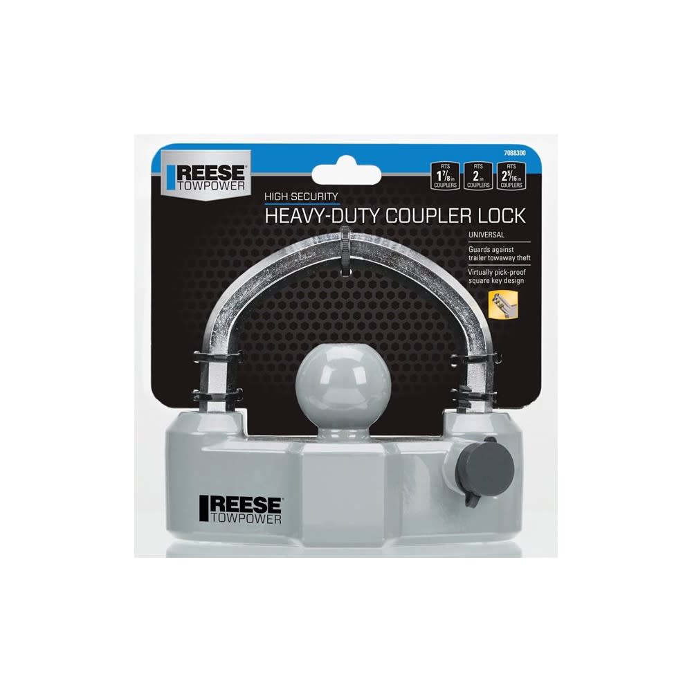 Reese Heavy Duty Universal Coupler Lock - Ascmtools