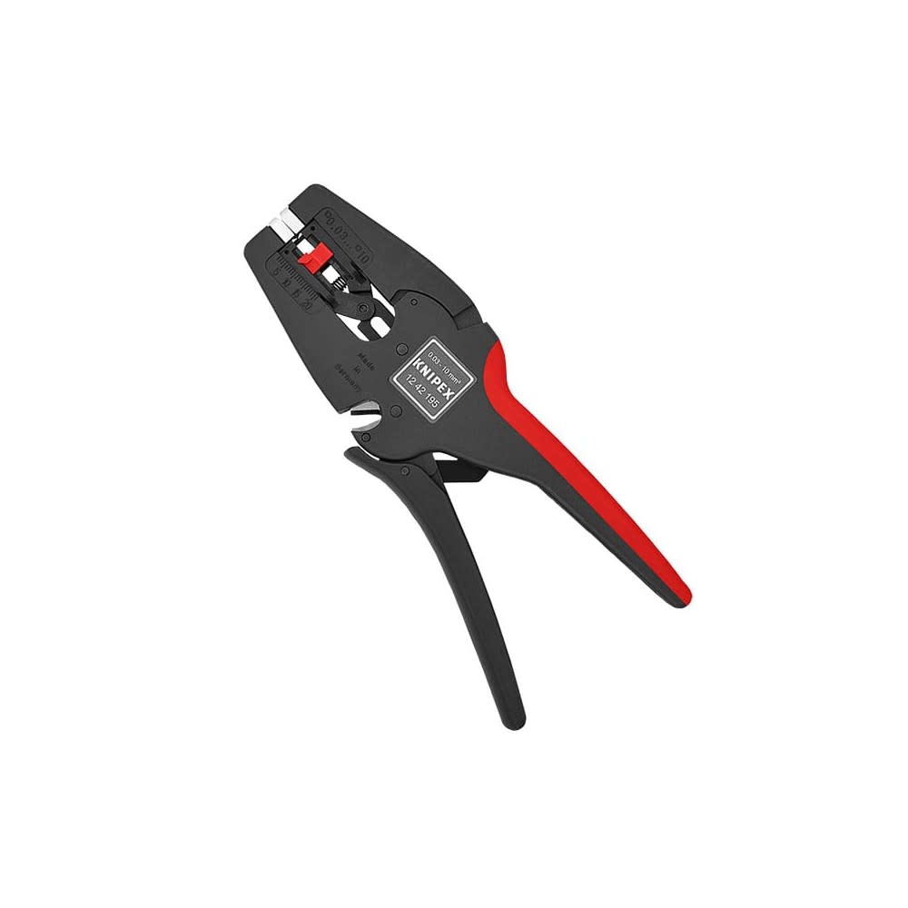 Knipex Automatic Insulation Stripper 195mm 8-32 AWG - Ascmtools