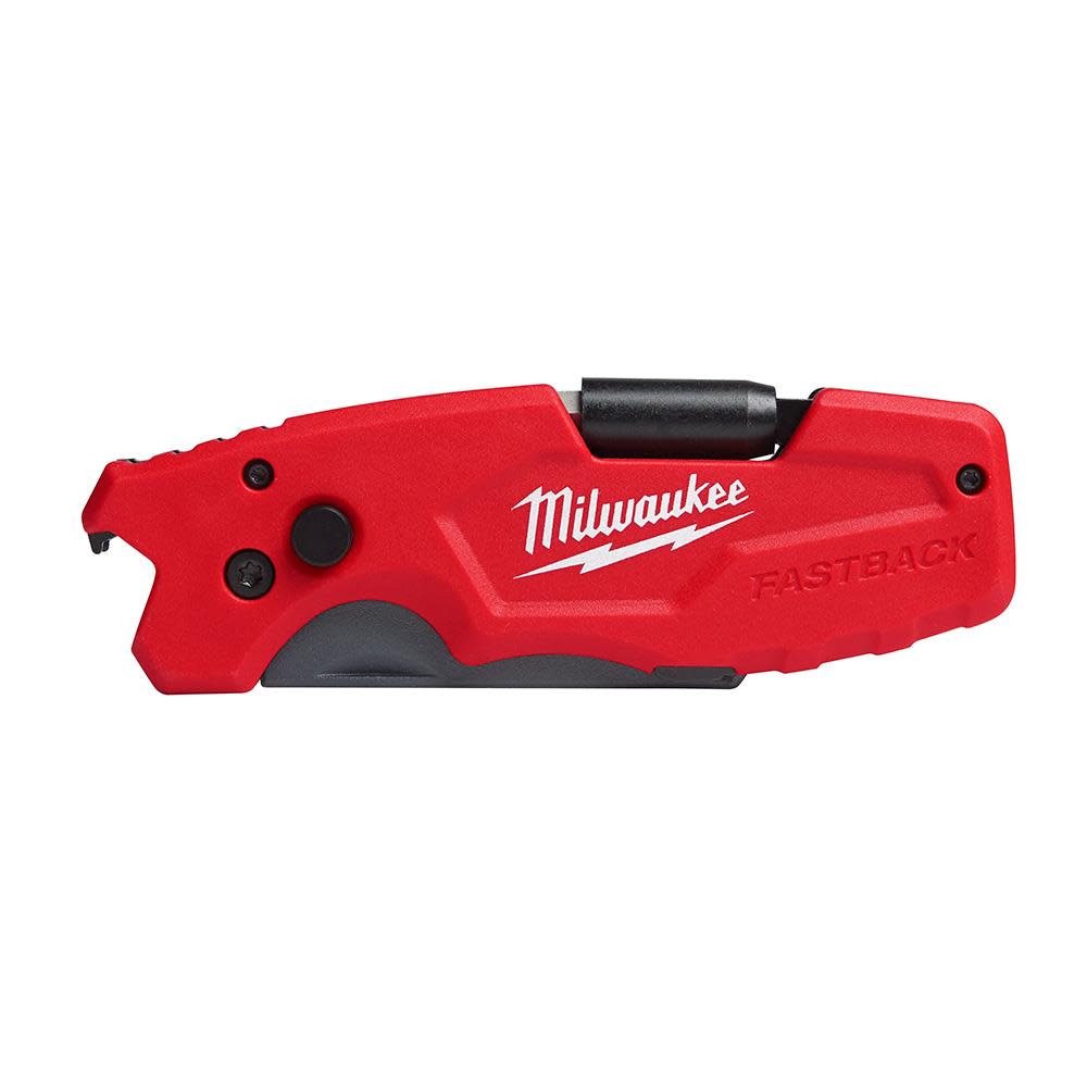 Milwaukee FASTBACK 6IN1 Folding Utility Knife - Ascmtools