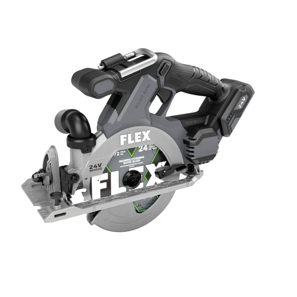 FLEX 24V Circular Saw In Line 6 1/2″ Bare Tool - Ascmtools