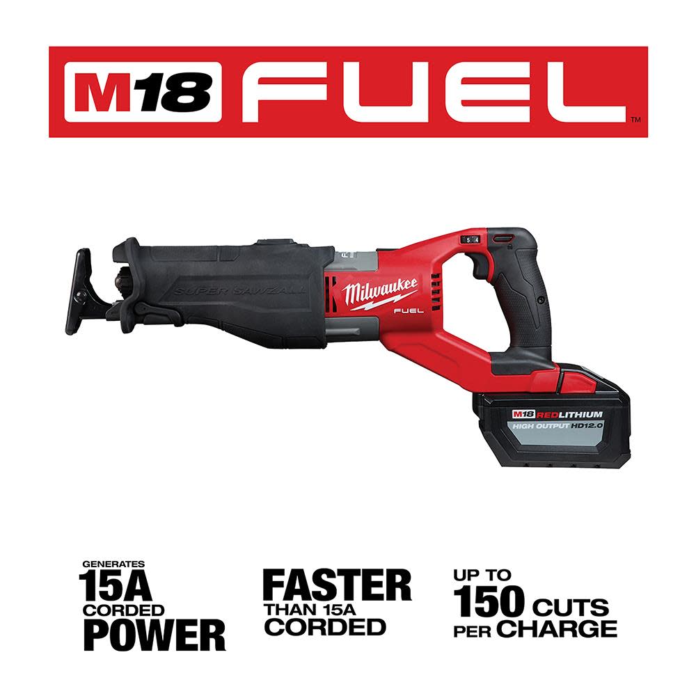 Milwaukee M18 FUEL SUPER SAWZALL Kit - Ascmtools