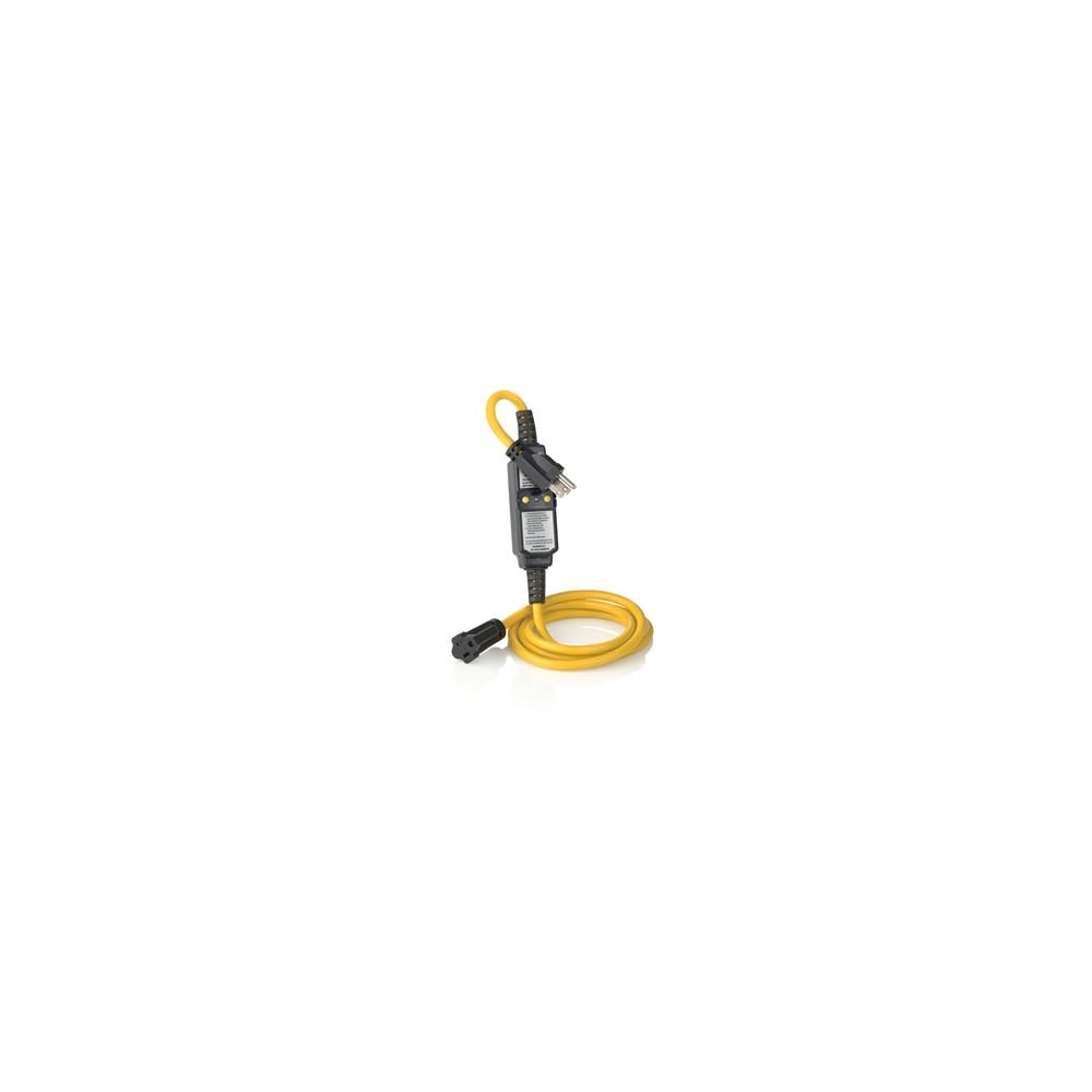 Leviton 15A 120V 6′ 2 Pole GFCI Device 14-3 SJTW Cord Set - Ascmtools