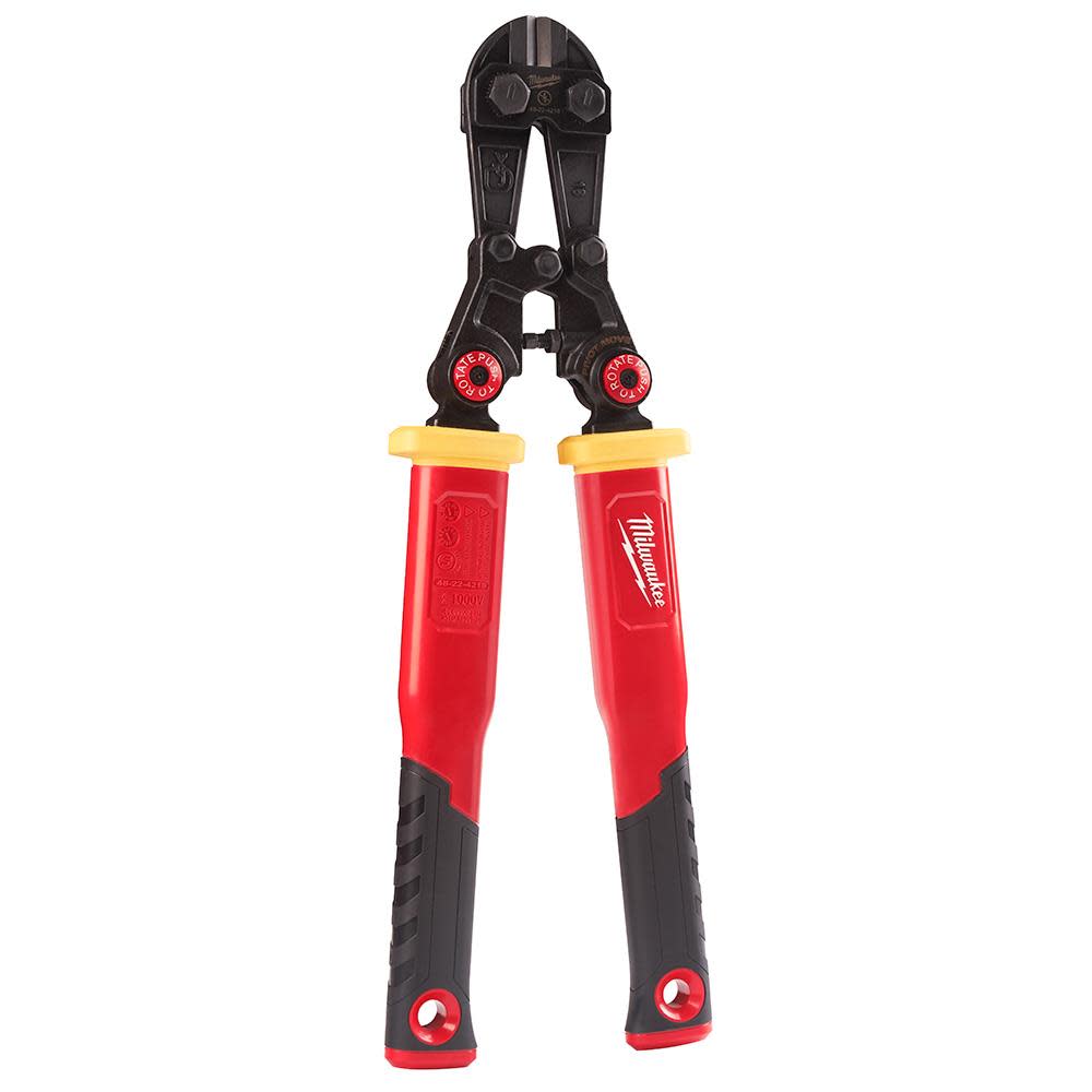 Milwaukee 18 in. Fiberglass Bolt Cutter with PIVOTMOVE Rotating Handles - Ascmtools