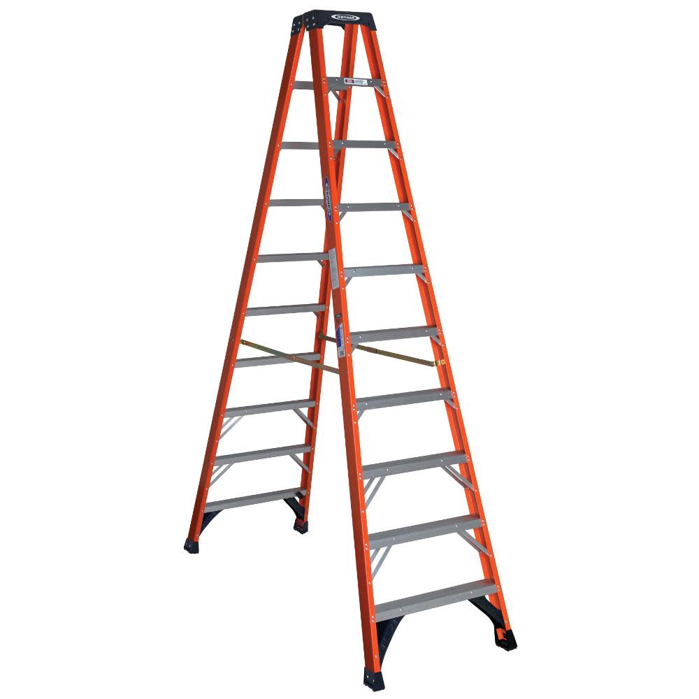 Werner 10′ FG TWIN STEPLDR IA - Ascmtools