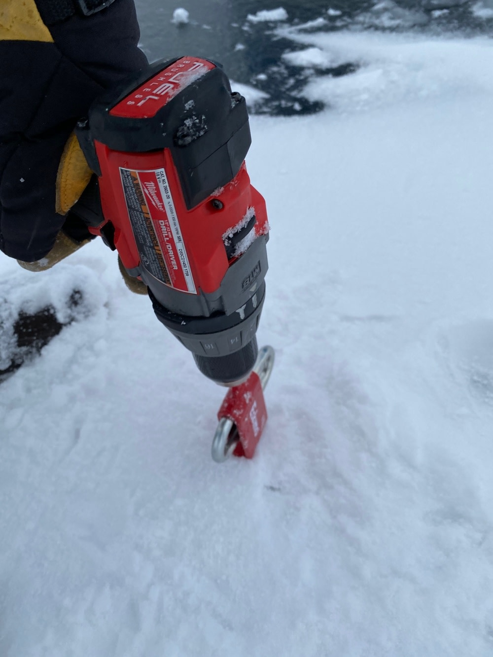 Eskimo Ice Anchor Power Drill Adapter - Ascmtools