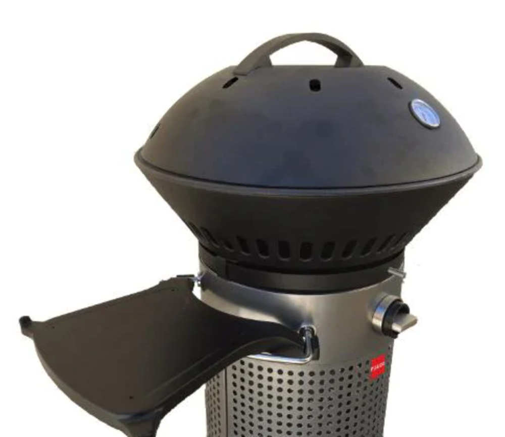 Fuego Clip-On Side Shelf For Element & Professional Series Gas Grills - Ascmtools