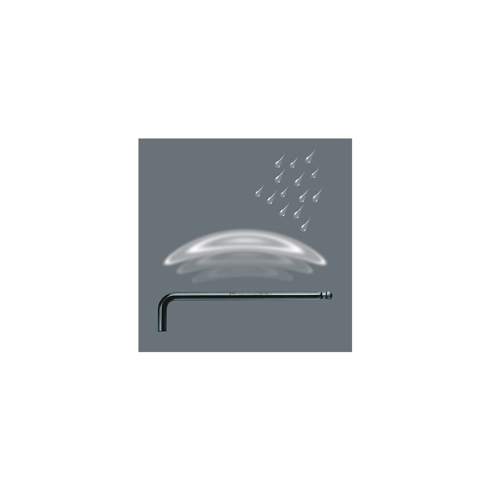 Wera Tools Metric BlackLaser 950/9 Hex-Plus 6 L-Key Set 9pc - Ascmtools