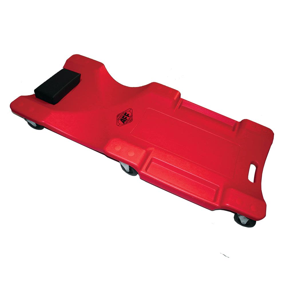 American Forge Garage Creeper with Head Rest Storage Trays - Ascmtools