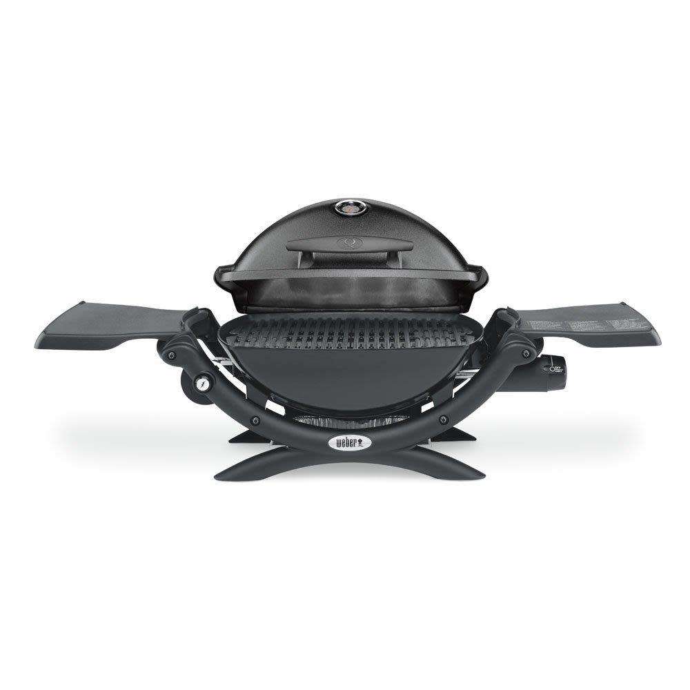 Weber Q 1200 Black Gas Grill - Ascmtools