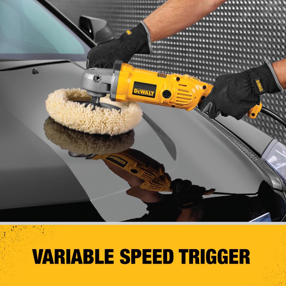 DEWALT 7-in/9-in Variable Speed Polisher - Ascmtools
