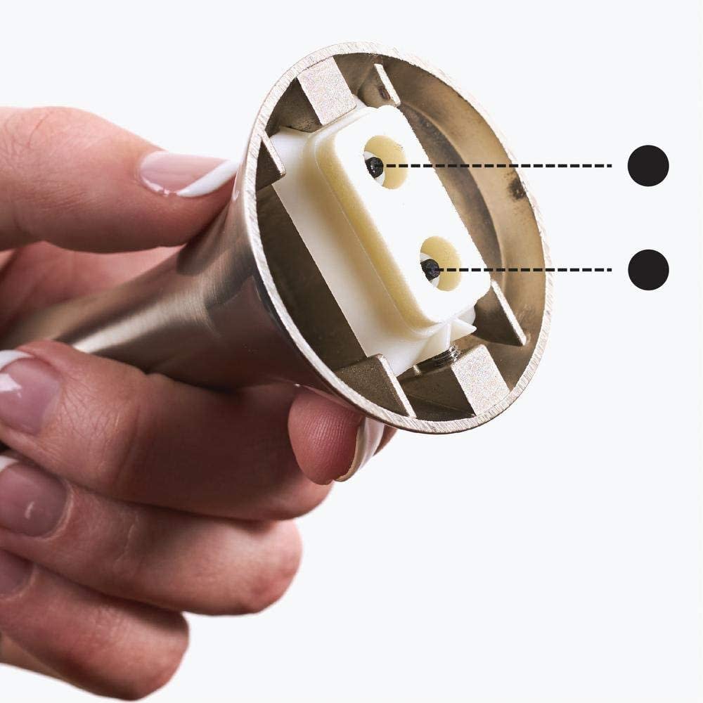 Moen Darcy Brushed Nickel 18″ Towel Bar with Press & Mark Stamp - Ascmtools