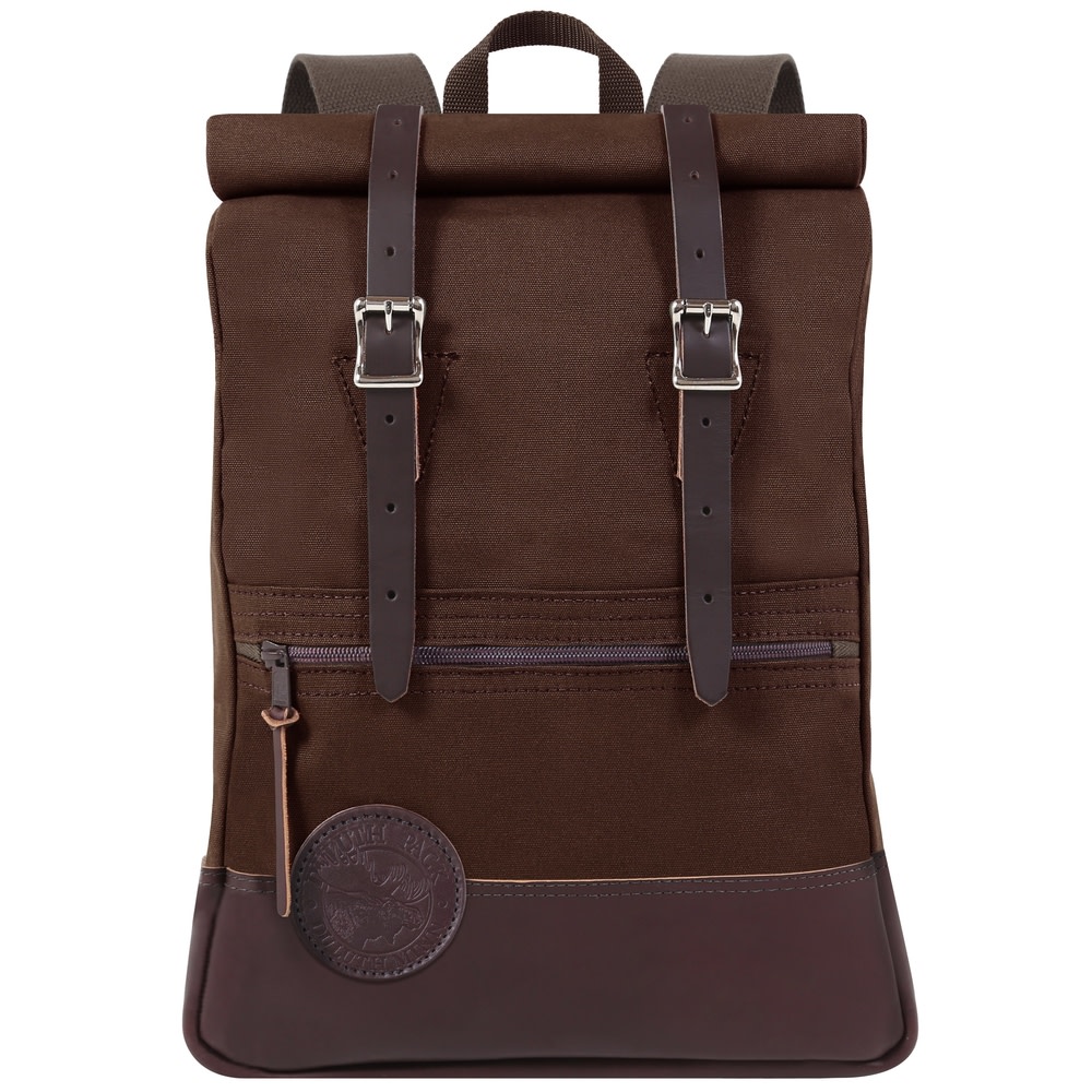 Duluth Pack Deluxe Roll-Top Scout Backpack – Brown - Ascmtools