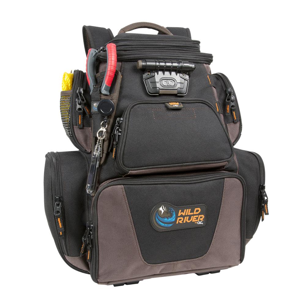 CLC Tackle Tek Nomad XP Lighted Backpack with USB Charging System - Ascmtools