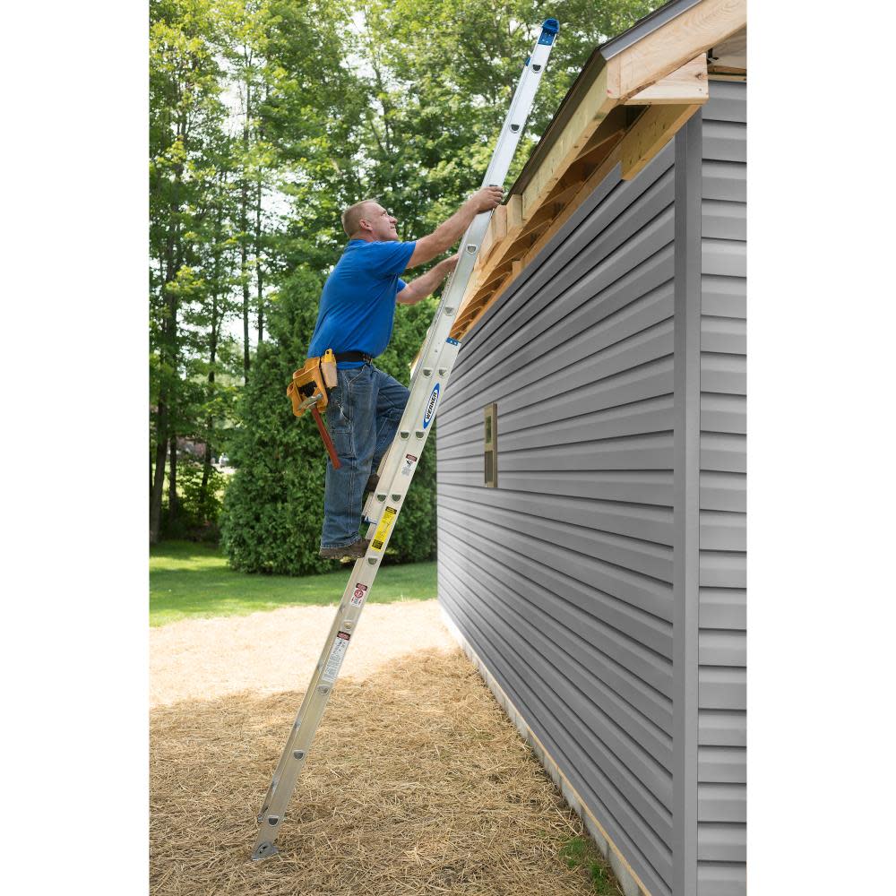 Werner 32 Ft. Type I Aluminum Extension Ladder - Ascmtools