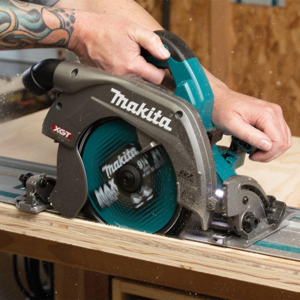 Makita 40V max XGT 9 1/4″ Circular Saw Guide Rail Compatible Bare Tool - Ascmtools
