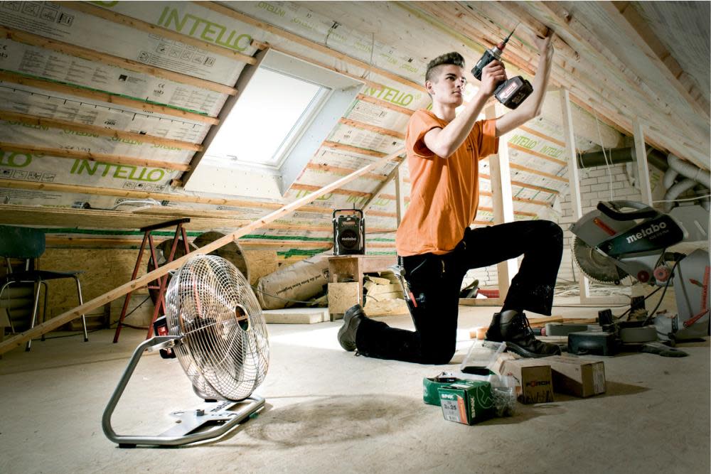 Metabo 18V AV 18 Cordless Fan Bare Tool - Ascmtools
