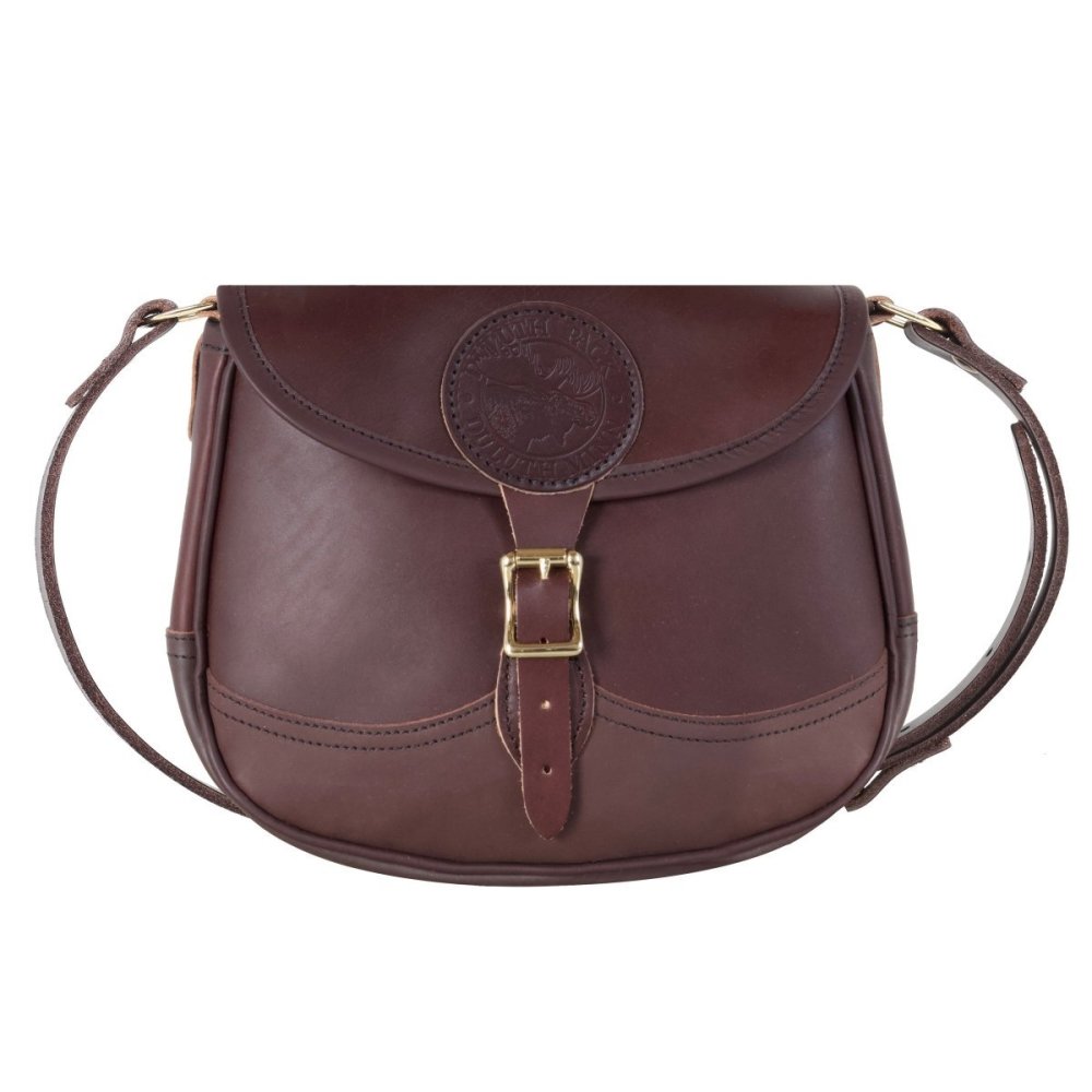Duluth Pack 3 Liter Capacity Brown Leather Conceal & Carry Shell Purse - Ascmtools