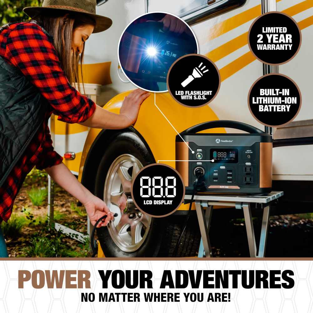 Southwire Elite 500 Series Portable Power Station - Ascmtools