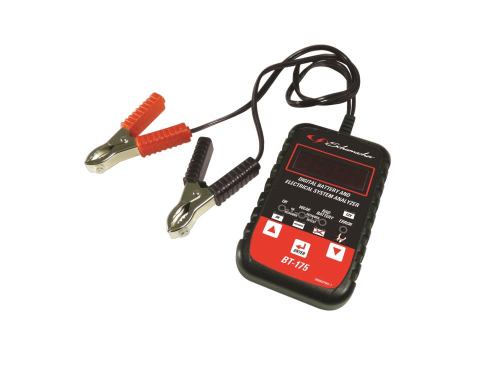 Schumacher Electric 12 Volt Digital Battery Tester - Ascmtools