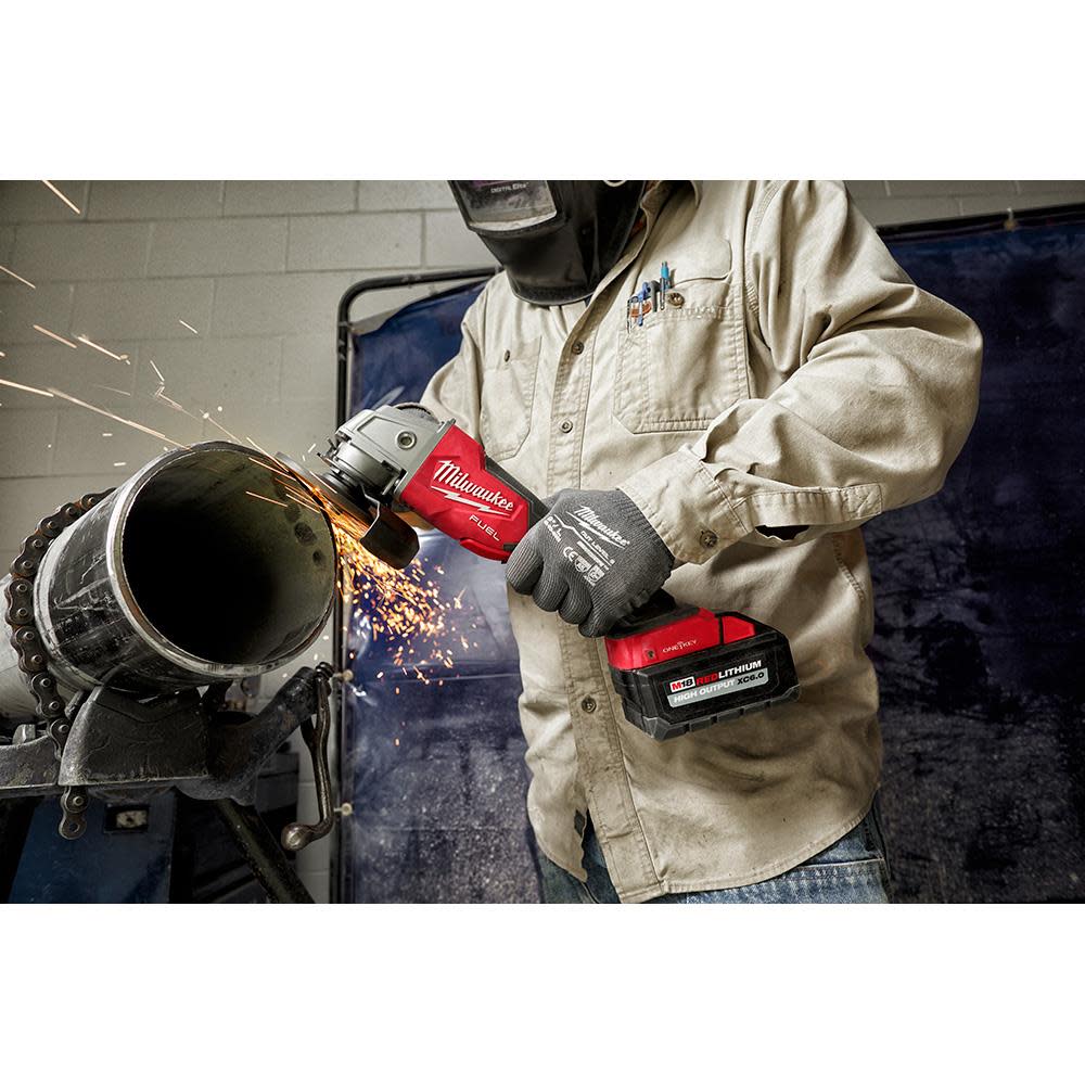 Milwaukee M18 FUEL 4 1/2″ / 5″ Braking Grinder Paddle Switch No Lock Bare Tool - Ascmtools