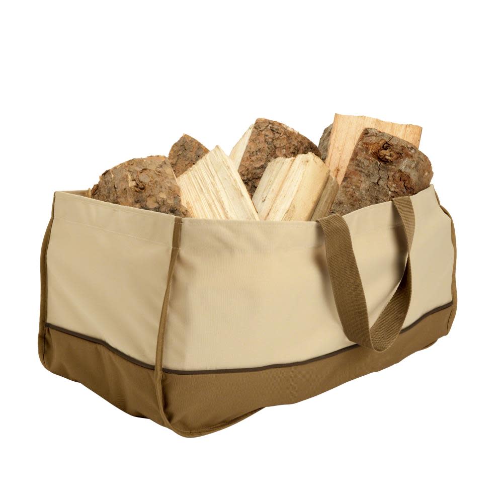 Classic Accessories 24.5-in L x 11.75-in W x 11.75-in H Polyester Firewood Cover - Ascmtools