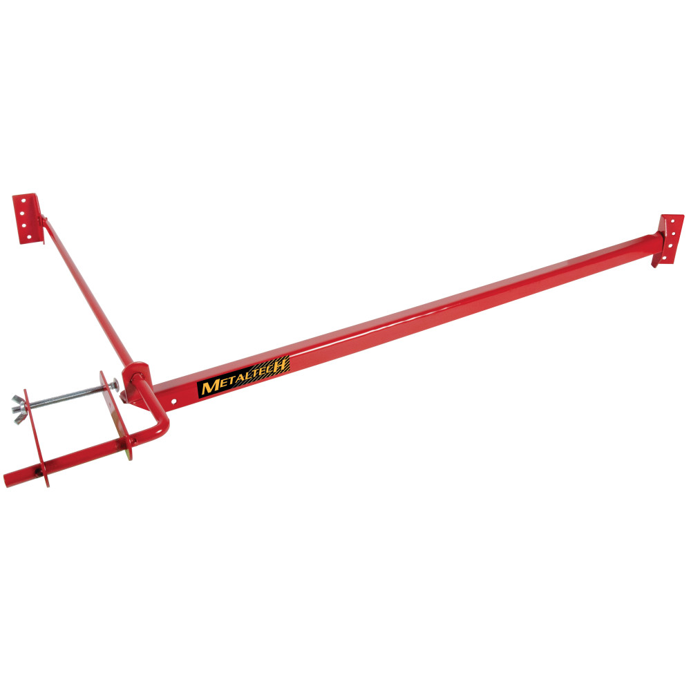 Metaltech Red Steel Pump Jack Brace Accessory - Ascmtools