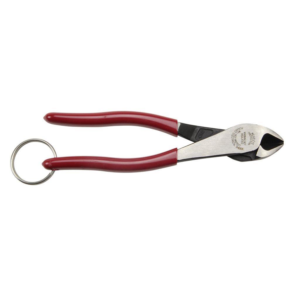 Klein Tools High Lev. Pliers Diag Cut w/Ring - Ascmtools