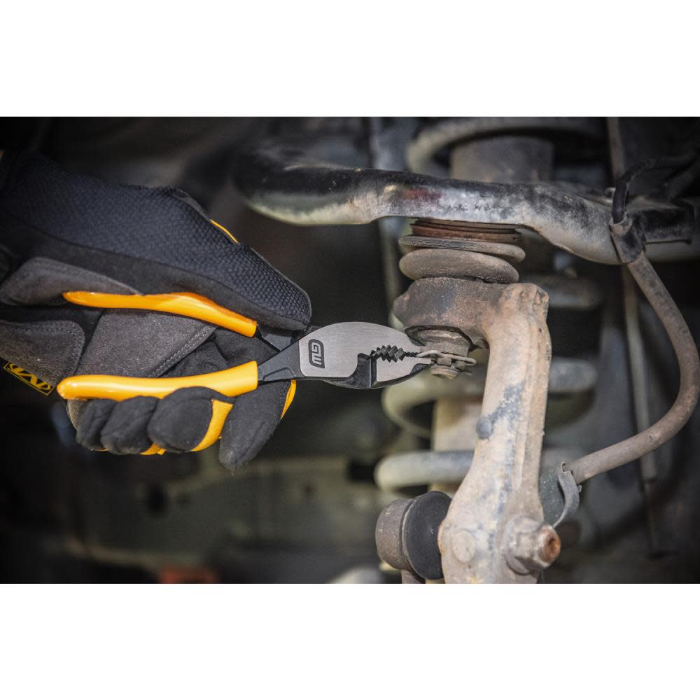 GEARWRENCH 8″ Pitbull Dipped Handle Slip Joint Pliers - Ascmtools