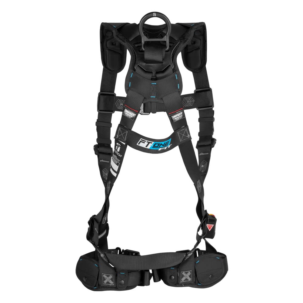 Falltech 1D Womens Full Body Harness with QC Chest Buckle Small - Ascmtools