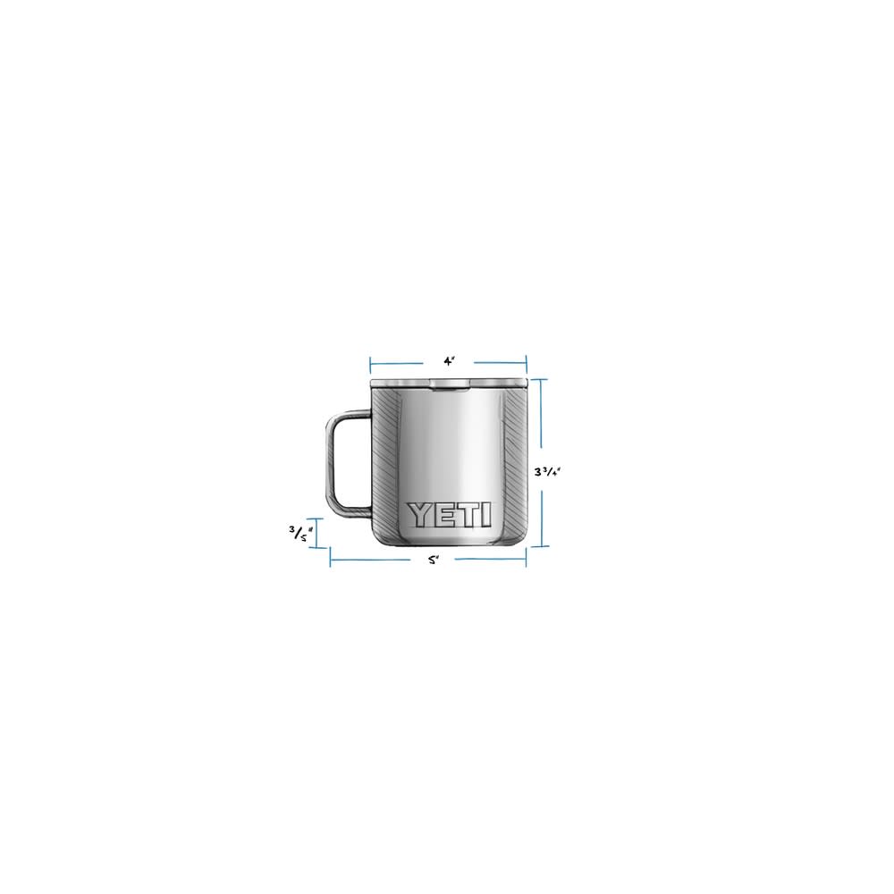 Yeti Rambler 14oz Mug with MagSlider Lid Highlands Olive - Ascmtools