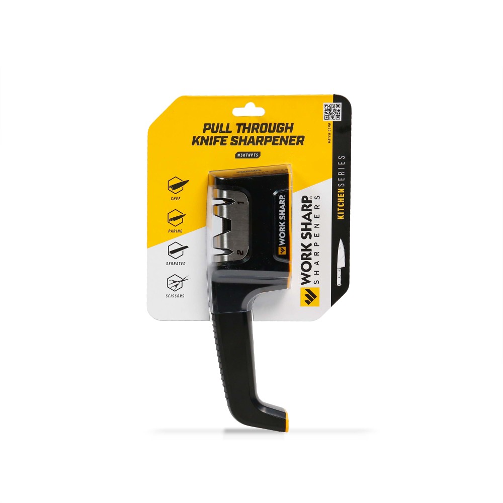 Work Sharp Handheld Manual Pull Through Kitchen Knife Sharpener - Ascmtools
