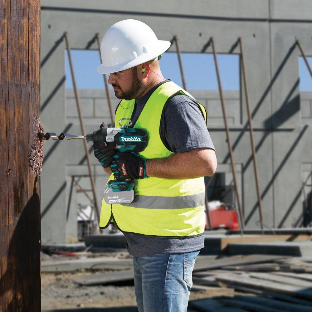 Makita 18V LXT High Torque 7/16″ Hex Utility Impact Wrench Bare Tool - Ascmtools