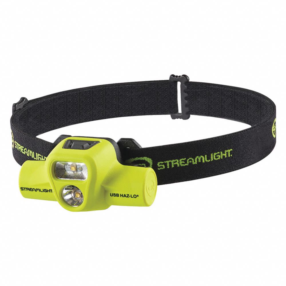Streamlight Haz-Lo Yellow USB Rechargeable Spot & Flood Headlamp - Ascmtools