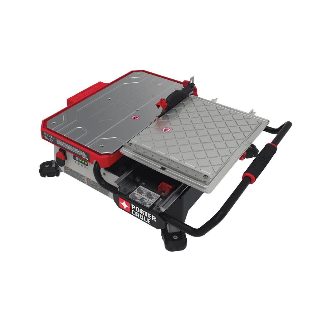Porter Cable 20V MAX 7-in Sliding Wet Tile Saw - Ascmtools