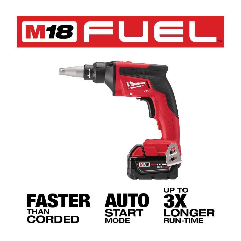 Milwaukee M18 FUEL 2-Tool Combo Kit (FUEL Drywall Gun/SURGE Hydraulic Driver) - Ascmtools