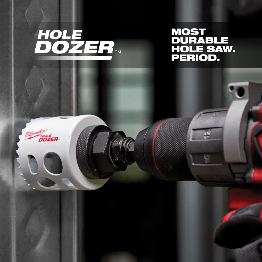 Milwaukee 3-5/8 in. Hole Dozer Bi-Metal Hole Saw - Ascmtools