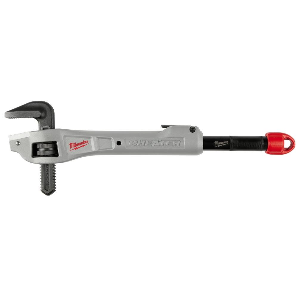 Milwaukee CHEATER Pipe Wrench Aluminum Offset Adaptable - Ascmtools