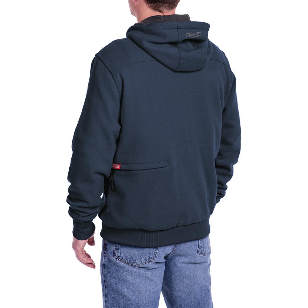 Milwaukee M12 Heated Hoodie S (Navy Blue) - Ascmtools