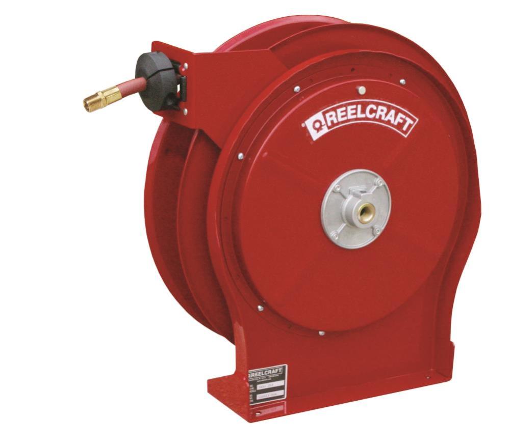 Reelcraft Hose Reel with Hose Steel Series 5005 1/2″ x 50′ - Ascmtools