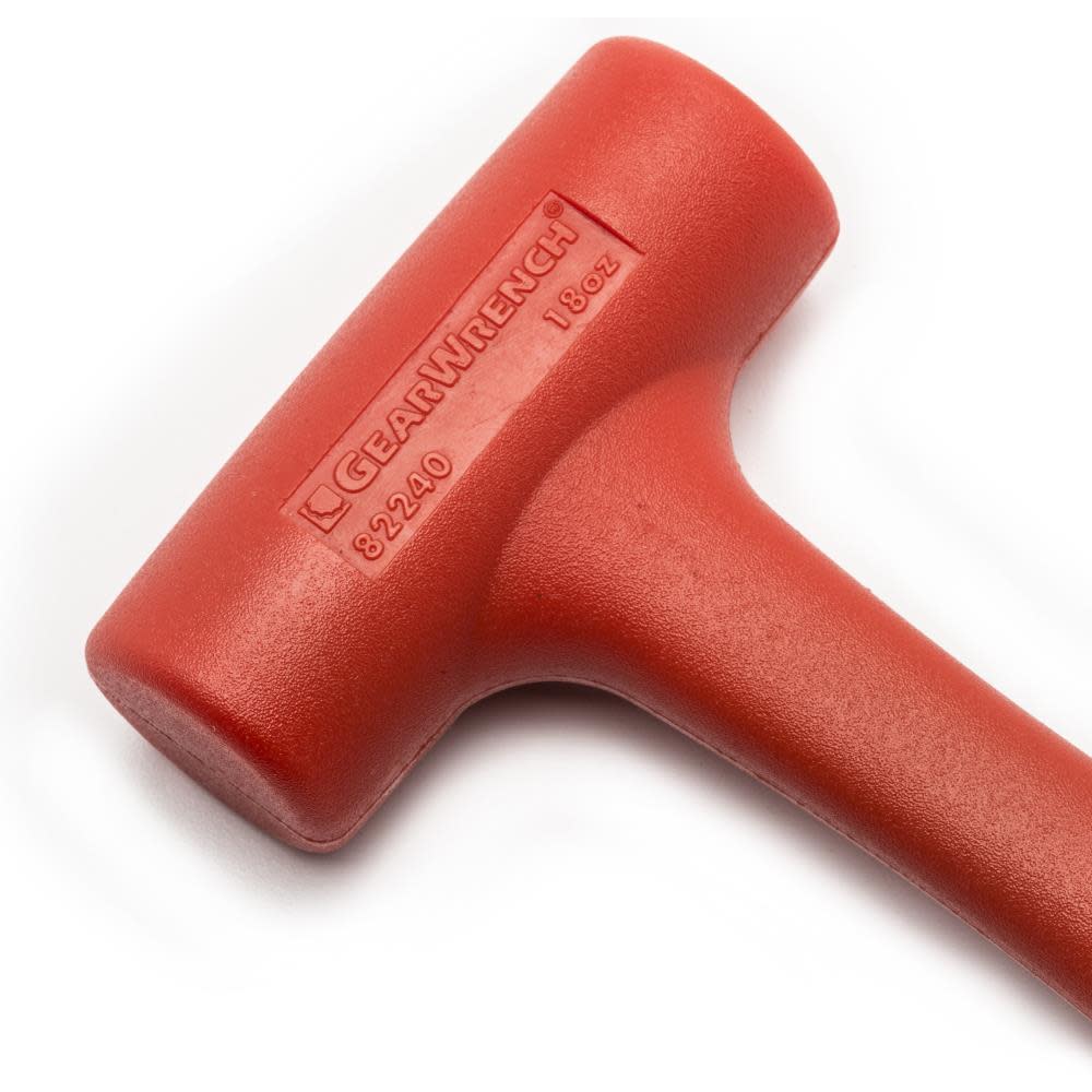 GEARWRENCH Dead Blow Hammer Polyurethane Head 18 oz - Ascmtools