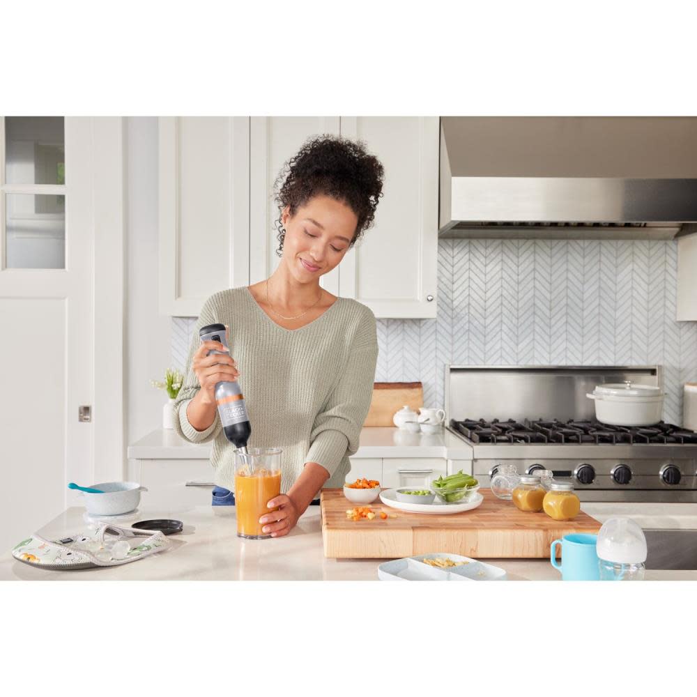 Black and Decker kitchen wand Cordless 3 in 1 Kitchen Multi Tool Grey - Ascmtools